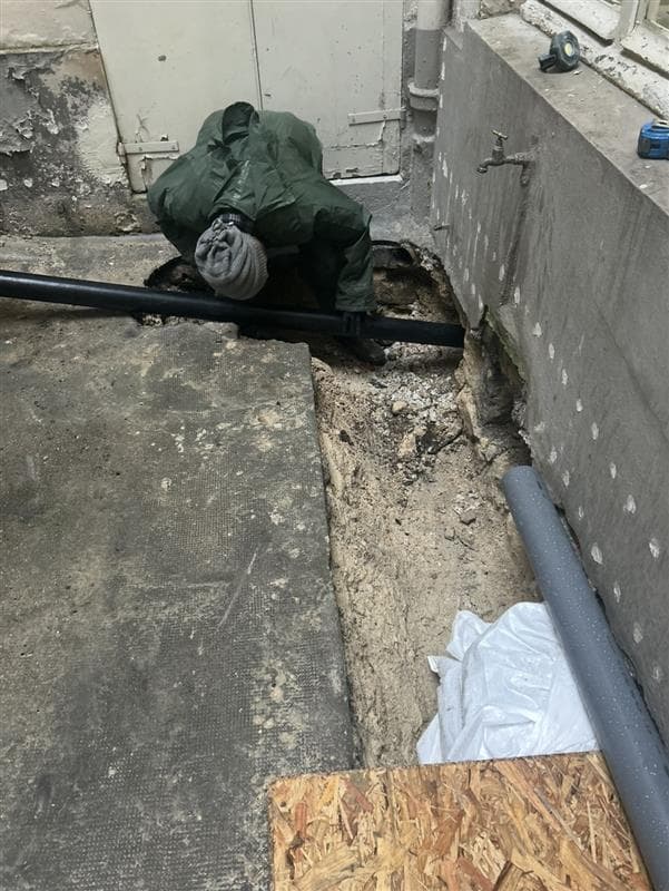 Travaux de terrassement plomberie