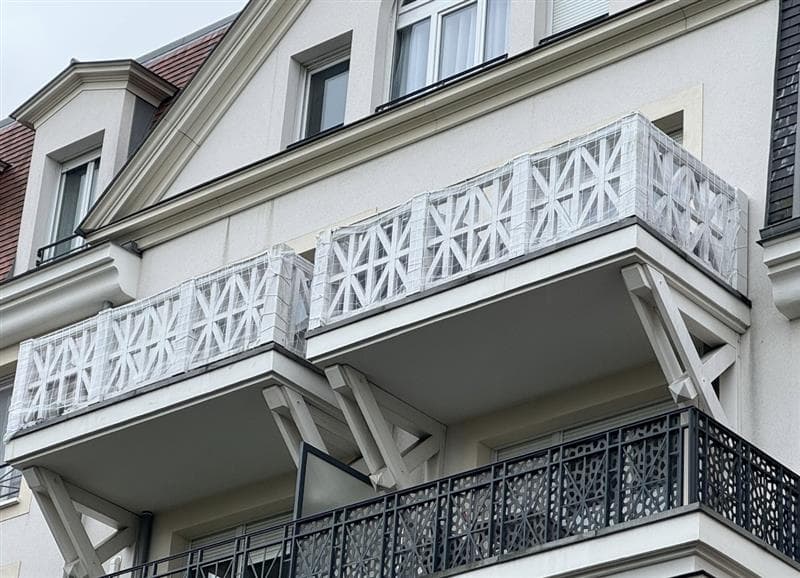 Rénovation balcons immeuble